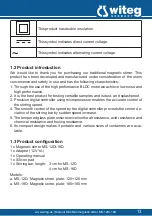 Preview for 13 page of Witeg MS-12D Operating Manual