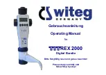 Предварительный просмотр 1 страницы Witeg TITREX 2000 Operating Manual