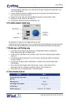 Предварительный просмотр 6 страницы Witeg VM-10 Operating Manual