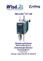 Witeg Wisd DH.WOS01251 Operating Manual preview