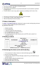 Preview for 12 page of Witeg Wisd HG-15A Operating Manual