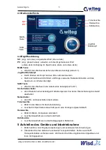 Preview for 7 page of Witeg Wisd WCL Series Operating Manual