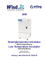 Witeg Wisd WIR Series Operating Manual preview