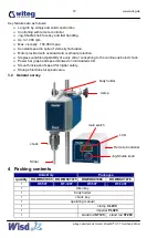 Preview for 12 page of Witeg Wisd WiseStir HT-120T Operating Manual