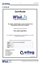 Предварительный просмотр 16 страницы Witeg Wisd WiseTherm HP-20A Operating Manual