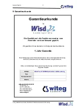 Preview for 11 page of Witeg Wisd WiseTherm WHM Operating Manual