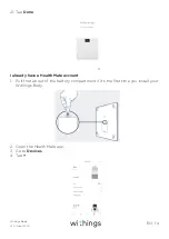 Предварительный просмотр 14 страницы Withings BMI Wi-Fi Scale Installation And Operating Instructions Manual