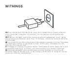 Withings Data Hub Manual предпросмотр