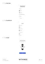 Preview for 9 page of Withings ScanWatch Series Installation And Operating Instructions Manual