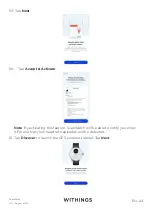 Preview for 24 page of Withings ScanWatch Series Installation And Operating Instructions Manual