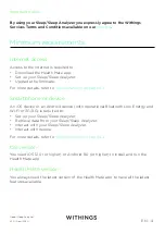 Preview for 4 page of Withings Sleep Analyzer Installation And Operating Instructions Manual