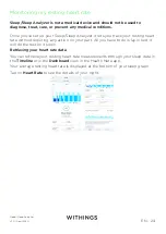 Preview for 24 page of Withings Sleep Analyzer Installation And Operating Instructions Manual