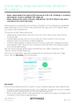 Preview for 27 page of Withings Sleep Analyzer Installation And Operating Instructions Manual