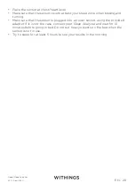 Preview for 28 page of Withings Sleep Analyzer Installation And Operating Instructions Manual