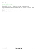 Preview for 36 page of Withings Sleep Analyzer Installation And Operating Instructions Manual