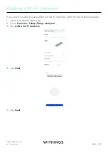 Preview for 37 page of Withings Sleep Analyzer Installation And Operating Instructions Manual