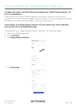 Preview for 39 page of Withings Sleep Analyzer Installation And Operating Instructions Manual