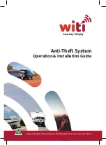 WiTi Anti-Thef Operations & Installation Manual предпросмотр