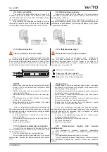 Preview for 11 page of Wito 06-2T Instructions For Installation And Use Manual