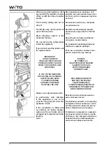 Предварительный просмотр 8 страницы Wito VIERRO IO Instructions For Installation, Use And Maintenance Manual