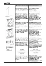 Предварительный просмотр 14 страницы Wito VIERRO IO Instructions For Installation, Use And Maintenance Manual