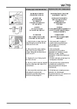 Предварительный просмотр 15 страницы Wito VIERRO IO Instructions For Installation, Use And Maintenance Manual