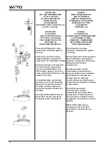 Предварительный просмотр 16 страницы Wito VIERRO IO Instructions For Installation, Use And Maintenance Manual