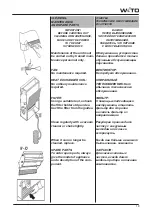 Preview for 19 page of Wito VIERRO IO Instructions For Installation, Use And Maintenance Manual