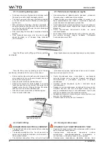 Предварительный просмотр 10 страницы Wito WU Series Instructions For Installation And Use Manual