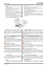 Предварительный просмотр 11 страницы Wito WU Series Instructions For Installation And Use Manual