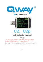 Предварительный просмотр 2 страницы WITRN Qway U2 Manual