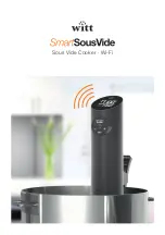 Preview for 1 page of Witt SmartSousVide Manual