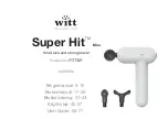 Witt Super Hit Mini User Manual preview
