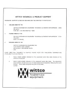 Preview for 4 page of Wittco 1000-AD-SS Operation & Maintenance Manual