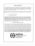 Preview for 3 page of Wittco 200-1-SL-BI Operation & Maintenance Manual