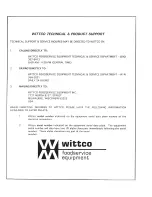 Preview for 4 page of Wittco 200-1R Operation & Maintenance Manual