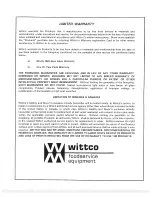 Предварительный просмотр 3 страницы Wittco 2026-46-BC Operation & Maintenance Manual