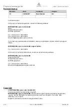 Preview for 2 page of Wittenstein cyber motor cyber reaction wheel 2 Planning Manual