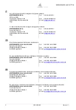 Preview for 4 page of Wittenstein TPM Series Operating Manual