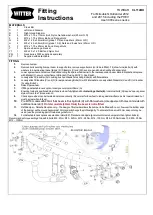 Witter CL114BU Fitting Instructions предпросмотр