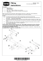 Preview for 1 page of Witter F174 Fitting Instructions