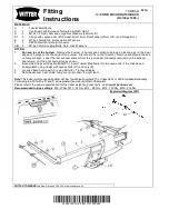 Preview for 1 page of Witter F81A Fitting Instructions