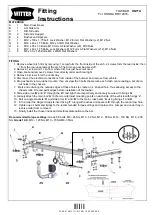 Предварительный просмотр 1 страницы Witter HN71U Fitting Instructions