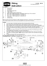 Witter HN72U Fitting Instruction preview