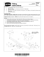 Preview for 1 page of Witter KA26U-FIT Fitting Instructions