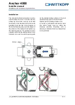 Preview for 4 page of Wittkopp Anchor 4000 Series Installer Manual