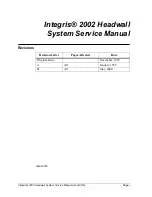 Предварительный просмотр 3 страницы WittRock Integris 2002 Service Manual