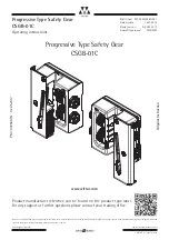 WITTUR CSGB-01C Operating Instructions Manual предпросмотр