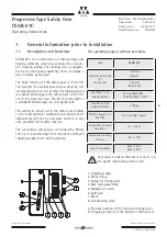 Предварительный просмотр 3 страницы WITTUR CSGB-01C Operating Instructions Manual