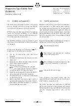 Предварительный просмотр 4 страницы WITTUR CSGB-01C Operating Instructions Manual